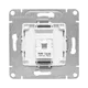 Механизм розетки RJ45 - 2шт, (cat5), алюминий Эпика EKF