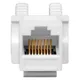 Модуль Keystone TERACOM PRO Cat.5E RJ-45 неэкранированный 110 IDC 90 градусов белый