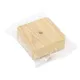 Коробка разветвительная KMP-030-030 (75х75х26) светлое дерево EKF PROxima
