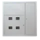 Щит этажный 2 квартирный усиленный премиум IP31 (1010х950х160) EKF Basic