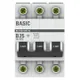Автоматический выключатель 3P 25А (B) 4,5кА ВА 47-29 Basic