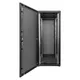 Шкаф напольный 19" TERACOM PRO 42U 600x1000 мм двери перфорированная с замком-ручкой и перфорированная чёрный