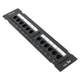 Патч-панель настенная TERACOM PRO Cat.5E неэкранированная UTP 12 портов RJ-45 Dual IDC