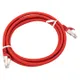 Патч-корд TERACOM CS Cat.6A экранированный S/FTP оболочка LSZH красный (3,0м)