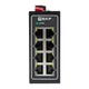 Промышленный неуправляемый коммутатор U-8T, 8 портов 10/100Base-T(X) RJ45, монтаж на динрейку TSX EKF