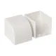 Заглушка (60х60) (4 шт) белая EKF-Plast
