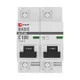 Автоматический выключатель 2P 100А (C) 10kA ВА 47-100 EKF Basic