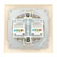Валенсия розетка компьютерная RJ-45 2-местная кремовая EKF PROxima