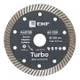 Диск алмазный Turbo (125х22.23 мм) EKF Master