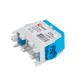Клемма распределительная КСР с двойным винтом 2x25/2x16 синяя EKF PROxima