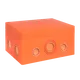 Коробка распределительная огнестойкая (176х126х74) 5 кк/1,5-16мм²/12 мв IP66 EKF PROxima
