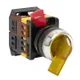 Переключатель ANLC-22 3P желтый с подсветкой 380В NO+NC EKF PROxima
