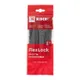Хомут P6.6 стандартный (ч), 2.5x100 (100шт) FlexLock EKF