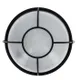 Светильник BLS-1104 черный/круг солнце 100Вт IP54 EKF Basic