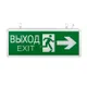 Светильник аварийно-эвакуационного освещения EXIT-201 двухсторонний LED EKF Basic