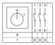 Переключатель кулачковый ПК-1-113 10А 3P «0-1» с ключом EKF PROxima