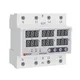 Трехфазное реле напряжения и тока с дисп. MRVA-3 63A EKF