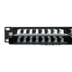 Патч-панель высокой плотности TERACOM PRO 19'' Cat.5E 1U неэкранированная UTP 48 портов RJ-45 Dual IDC с органайзером