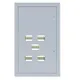 Щит этажный ЩЭ 5 кв. без слабот. отс. (1010х650х160) IP31 EKF PROxima