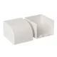 Заглушка (60х40) (4 шт) белая EKF-Plast