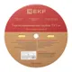 Термоусаживаемая трубка ТУТ нг 8/4 желтая рулон EKF PROxima