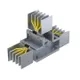 Секция Т-образная вертикальная 4000 А IP55 AL 3L+N+PE(КОРПУС)