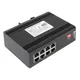 Промышленный неуправляемый коммутатор U-8GT, 8 портов 10/100/1000Base-T(X) RJ45, монтаж на динрейку TSX EKF
