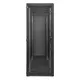 Шкаф напольный 19" TERACOM PRO 42U 600x1000 мм двери перфорированная с замком-ручкой и перфорированная чёрный