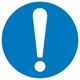 Знак пластик M11 "Общий знак (прочие предписания)" (200x200) ГОСТ 12.4.026-2015 EKF PROxima