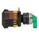 Переключатель ANLC-22 3P зеленый с подсветкой 220В NO+NC EKF PROxima