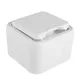 Розетка, одноместная, ОП, винтовые клеммы белый, Бронто EKF