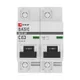Автоматический выключатель 2P 63А (C) 10kA ВА 47-100 EKF Basic