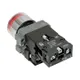Кнопка BA42 с подсветкой 230В красная NC IP65 EKF PROxima