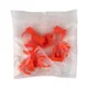 Крепеж-клипса d16 мм (10 шт) оранжевая EKF-Plast