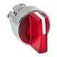 Исполнительный механизм переключателя ХB4 красный на 2 положения с фиксацией, с подсветкой с короткой ручкой IP65 EKF
