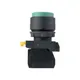 Кнопка выпирающая SB-35 с фиксацией 1NC зеленая IP65 EKF