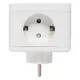 Тройник "Куб" 2 гнезда 2USB 2,4А+Type C + Ночник