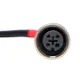 Кабель-разъем М12 4-PIN прямой PLG-12-4-2