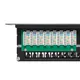Патч-панель высокой плотности TERACOM PRO 19'' Cat.5E 1U неэкранированная UTP 48 портов RJ-45 Dual IDC с органайзером