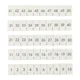 Маркировка для клемм 6 UT 1-50 (100 шт)