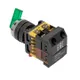 Переключатель ANLC-22 3P зеленый с подсветкой 24В DC NO+NC EKF PROxima