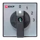 Переключатель кулачковый ПК-1-101 25А 1P «0-1-2-3» IP65 EKF