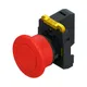Кнопка SB-34 грибовидная 1NO+1NC белая EKF