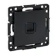 Стокгольм Механизм Розетки RJ-45 1-местной черный EKF PROxima