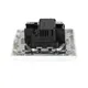 Минск Розетка USB 2-местная СП 2,1А белая EKF