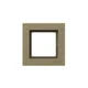 1 - местная рамка, IP44, шампань, пластик Эпика EKF