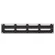 Патч-панель TERACOM PRO 19'' Cat.5E 2U неэкранированная UTP 48 портов RJ-45 Dual IDC