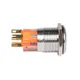 Кнопка S-Pro67 19 мм с фикс. с красной подсв. 24В EKF PROxima