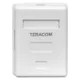 Розетка настенная TERACOM Cat.5E неэкранированная 1 порт RJ-45 Dual IDC белая
