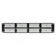Патч-панель TERACOM PRO 19'' Cat.6 2U неэкранированная UTP 48 портов RJ-45 Dual IDC
